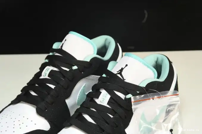 Cheap Air Jordan CQ9828-131 1 Low Green Island 0516